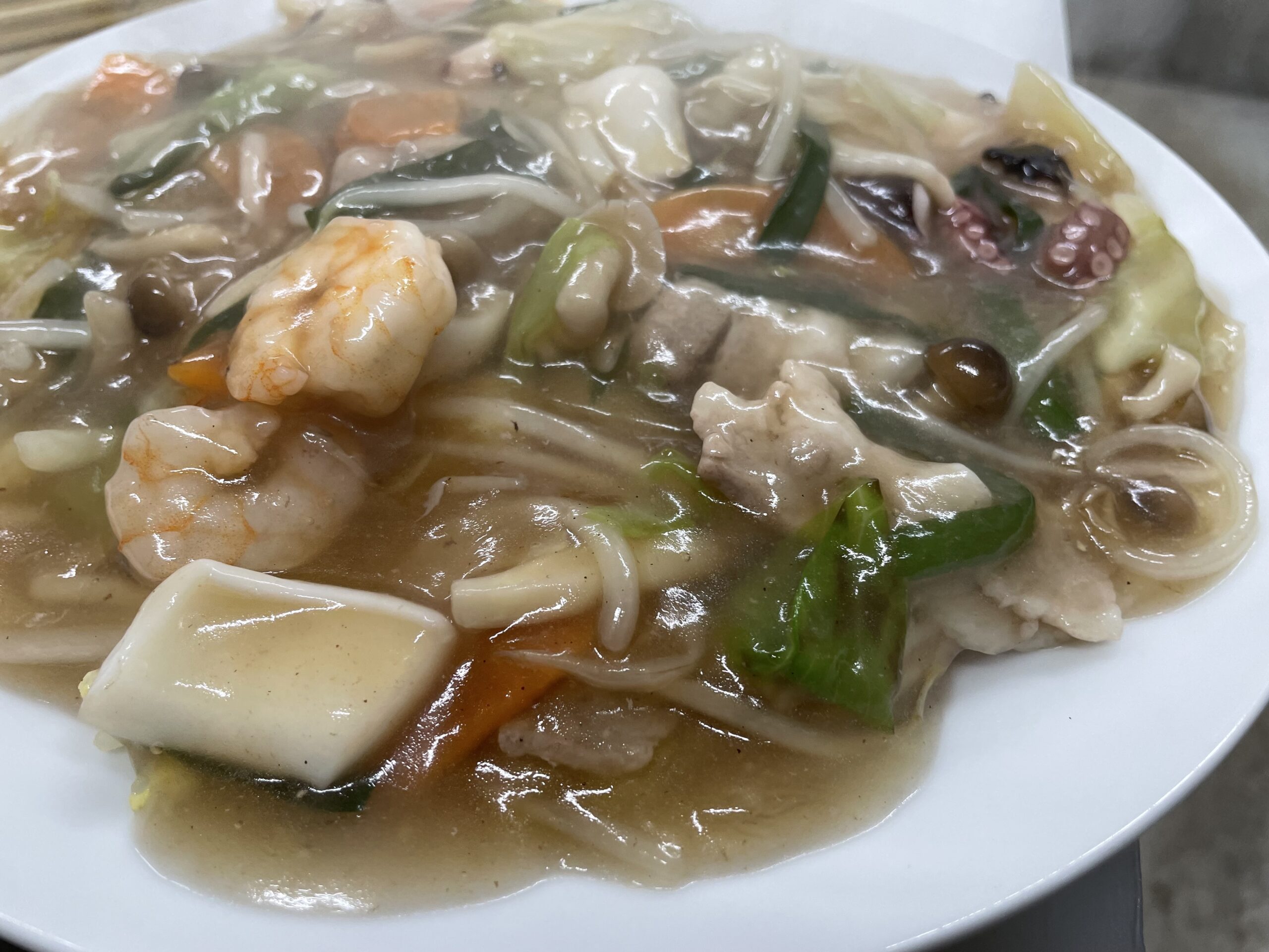 海鮮あんかけ炒飯